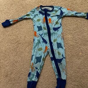 Little sleepies 3-6 month ocean zippy